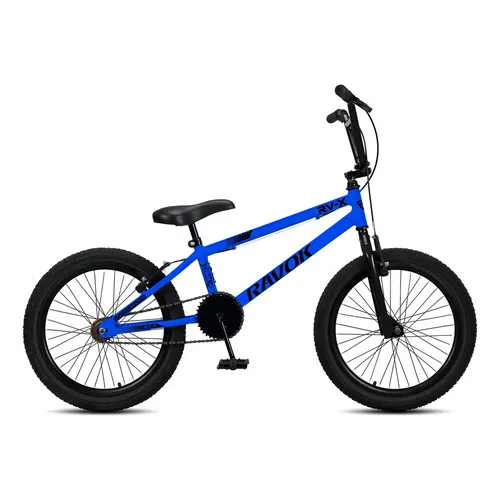 Bicicleta Bmx Aro 20 Stx Freios V-brake Aros Aero Cor Azul Tamanho