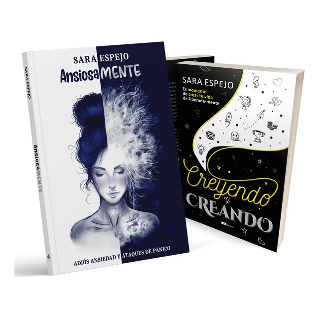 Libros: Ansiosamente + Creyendo Y Creando - Sara Espejo