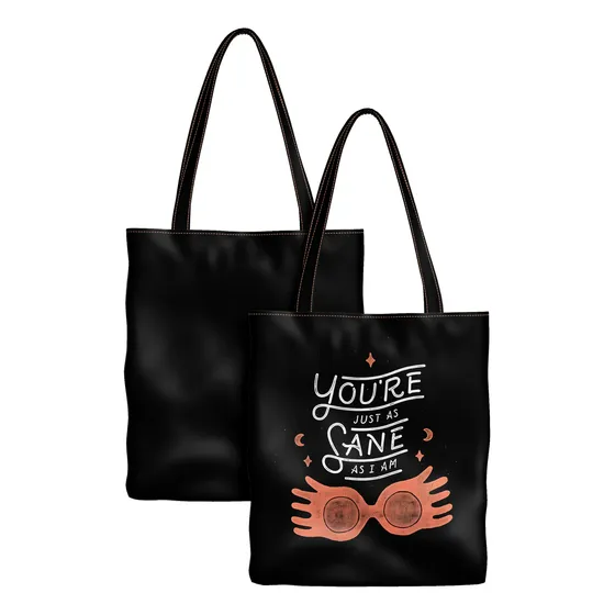 Ecobag Estampas Literárias Temas Variados 40x40