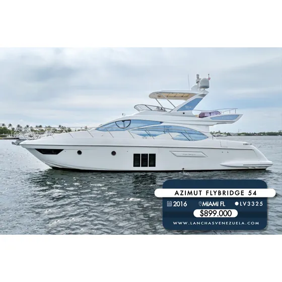 Yate Azimut Flybridge 54 Lv3325