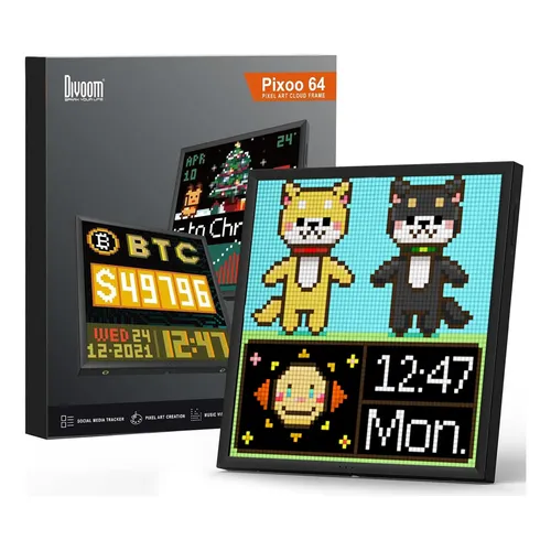 Divoom Times Frame-10.1 Moldura Digital Transparente Ips Os