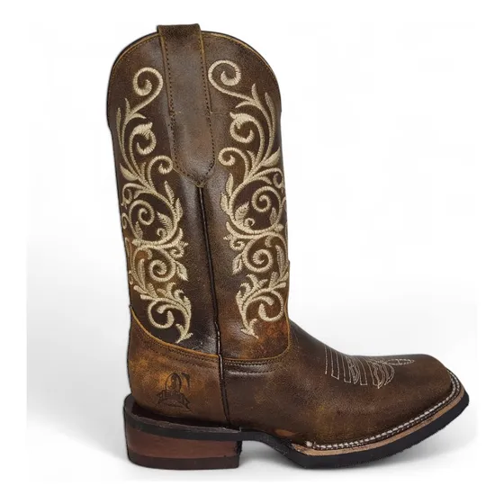 Bota Vaquera Para Dama Irish  Mal Paso Leather Boots