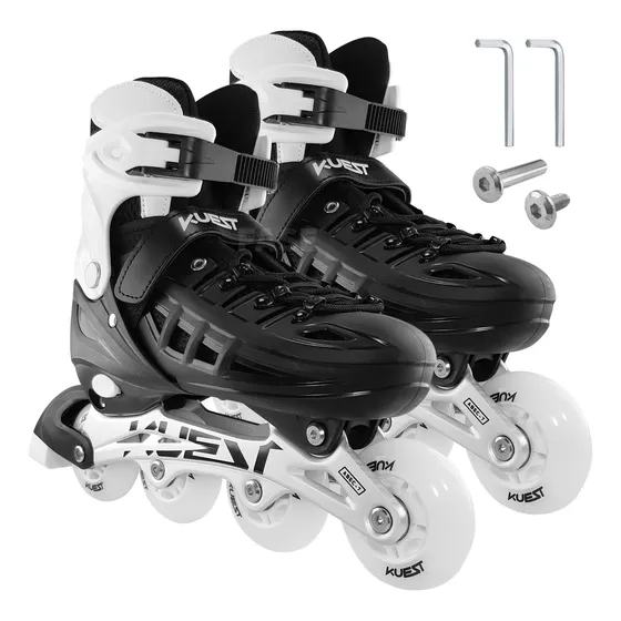 Rollers Extensible Ajustable Negro Talle S Rodamiento Abec 7