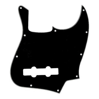 Pickguard - Placa Tipo Jazz Bass Negro Pickguard - Placa Tipo Jazz Bass Negro