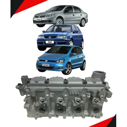 Cabeçote Para Gol G5 Fox Voyage 1.6 8v Ea111 2005 A 2014