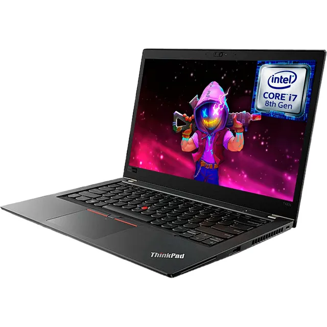 Laptop T480 Core I7 Ram 32gb Ssd 2tb 14p C/nueva Ftos Reales Negro (Reacondicionado)