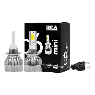 Kit Luces Led C6 Mini Iron Led H1 H3 H7 H11 9006 X2 Autos