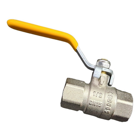 Válvula Esfera Alavanca Para Gás 1/2 Fêmea X Fêmea Doublelin Válvula Esfera Alavanca Para Gás 1/2 Fêmea X Fêmea Doublelin