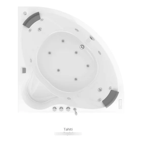 Hidromasaje Jacuzzi Firplak Tahiti 152*152*60