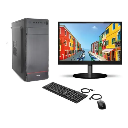 Pc Completo I3 7o 16gb Ddr4 Ssd 480 Monitor Teclado W11 Ori 480 Gb 16 Gb Video Integrado