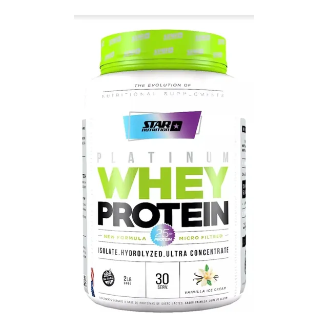 Suplemento En Polvo Star Nutrition Proteínas Sabor Vainilla 