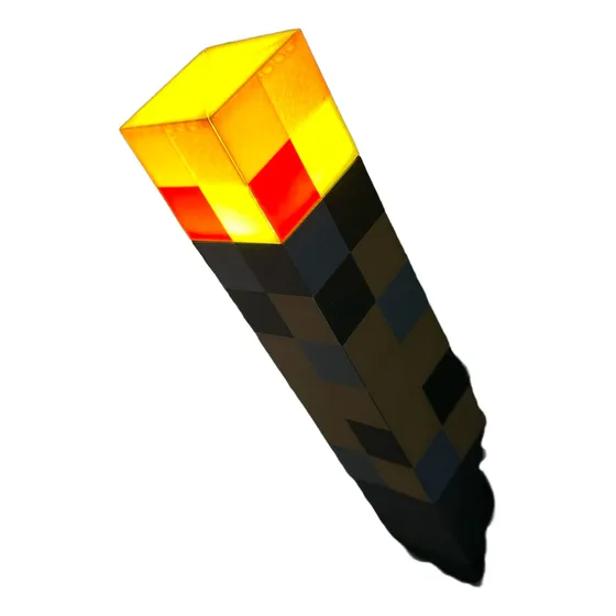 Lampara Minecraft - Antorcha Velador 35cm - Nost3rd