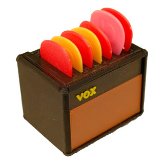 Porta Púas Plumillas Guitarra Tipo Mini Amplificador Musica Amarillo Fino Porta Púas Plumillas Guitarra Tipo Mini Amplificador Musica Amarillo Fino