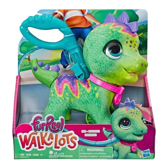 Furreal Walkalots Mascota Interactiva Dragoncito De Hasbro