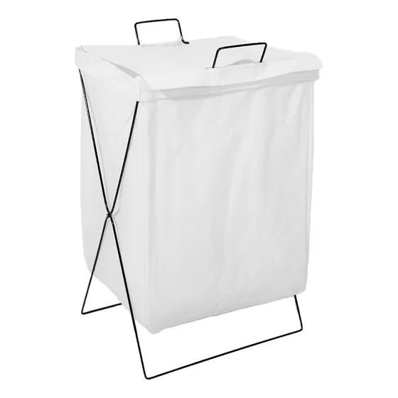 Cesto Canasto Ropa Sucia Plegable Impermeable Con Tapa Tela
