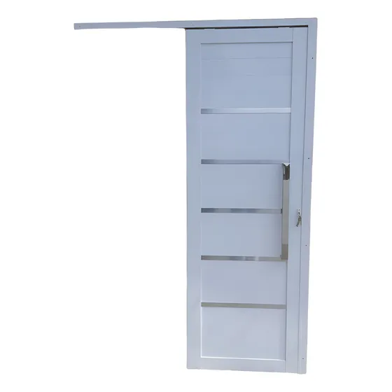Porta De Alumínio De Correr 210x60 L - Leve C/ Fecho