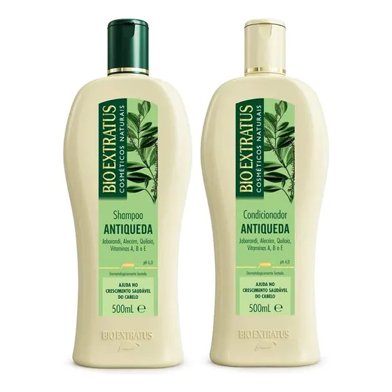 Kit Bio Extratus Antiqueda (500ml) Shampoo E Condicionador