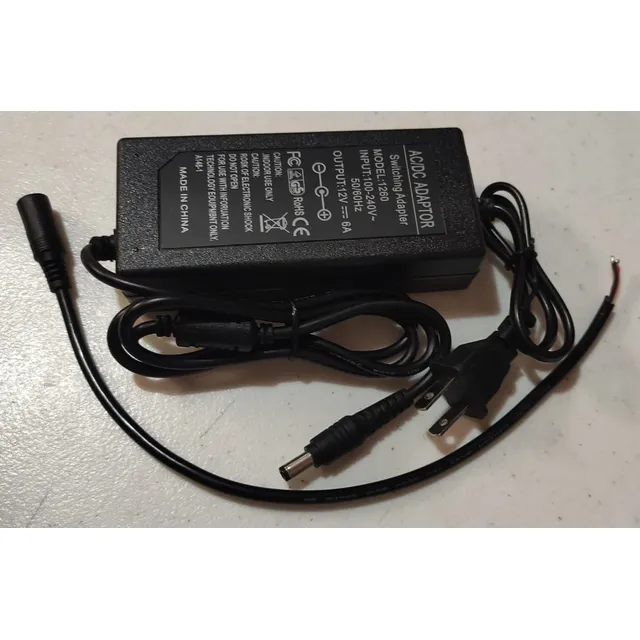 5 Eliminador Original De 12v 6a Para Bomba De Agua Diafragma
