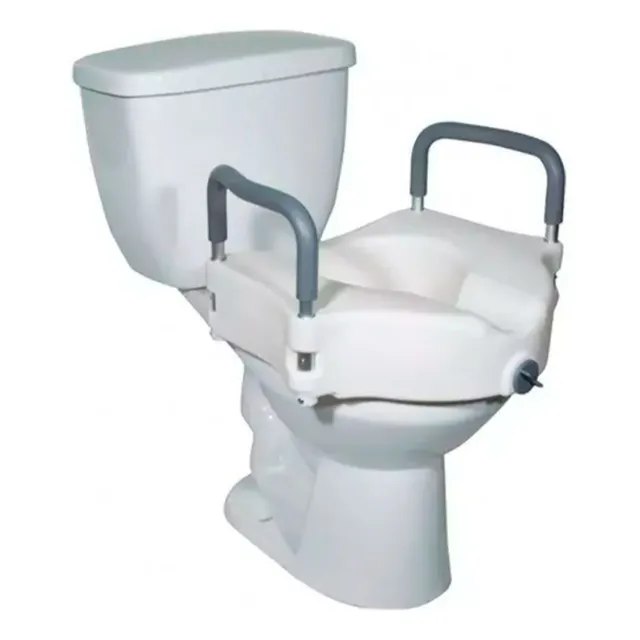 Asiento Elevado De Inodoro Con Apoyabrazos K&i / K&y 