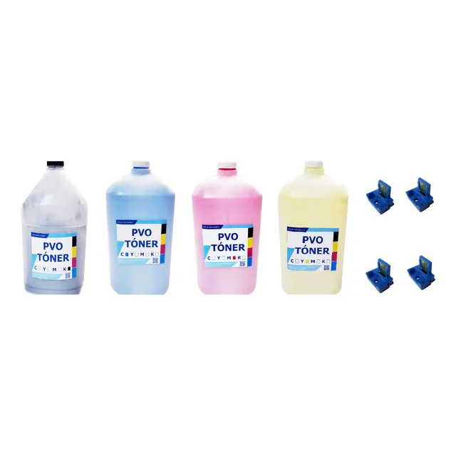 Kit 4 Rec De 300g C/u + Chips Cmyk Para Sha Mx-3640n Mx36