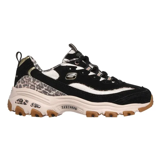 Zapatillas Skechers D'lites Mujer Negro