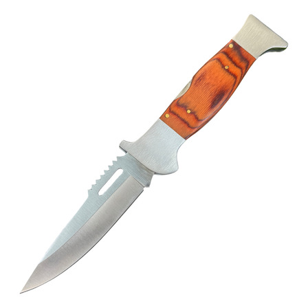 Canivete Tatico Caça Pesca Premium Inox Madeira Canivete Tatico Caça Pesca Premium Inox Madeira
