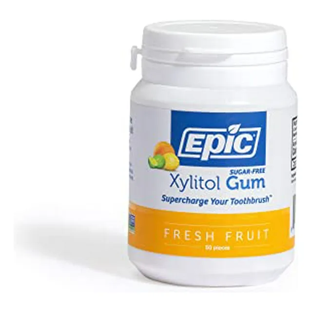 4 Chicle Épico De Xilitol - Sin Azúcar Y Aspartamo, Para Boc