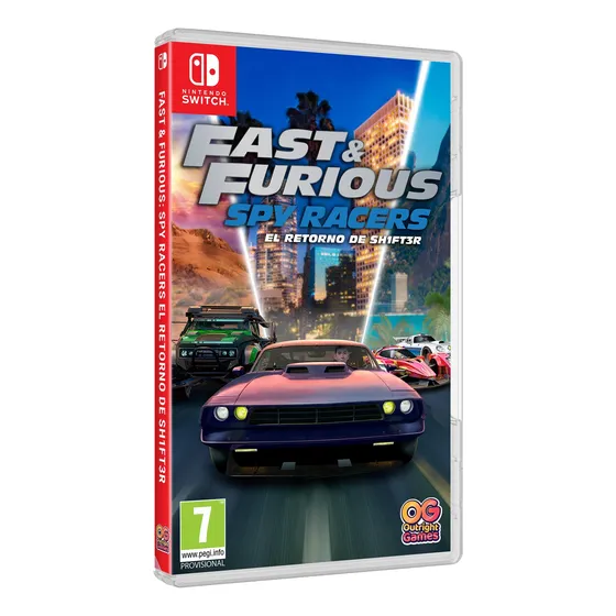Juego Nintendo Switch Fast & Furious Spy Racers Nuevo Físico