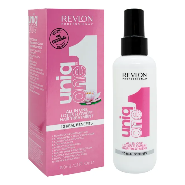 Revlon All In One 1 Tratamiento Uniq One Flor De Loto Brillo