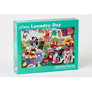 Día De Lavandería Kids Jigsaw Puzzle 100 Piezas Día De Lavandería Kids Jigsaw Puzzle 100 Piezas