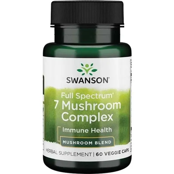  Espectro Completo De 7 Hongos Milenarios 60cap. Veg Swanson