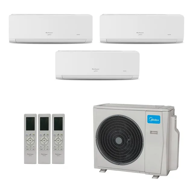 Ar-condicionadomulti Inverter Springer Midea1x9k+1x12k+1x24k