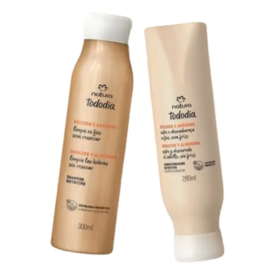 Kit Shampoo Y Acondicionador Natura Tododia Cabellos