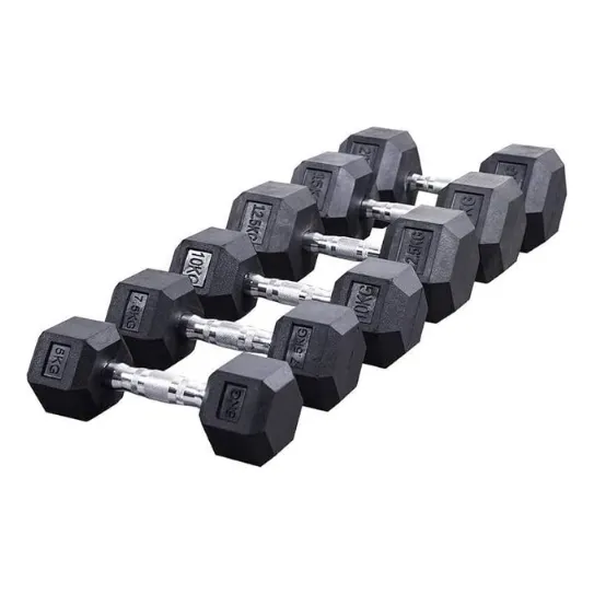 Mancuernas Hexagonales Para El Gym O La Comodidad De Tu Casa