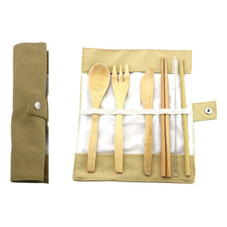 Uniturcky Juego De Cubiertos De Bambú De 7 Piezas Utensilios Uniturcky Juego De Cubiertos De Bambú De 7 Piezas Utensilios