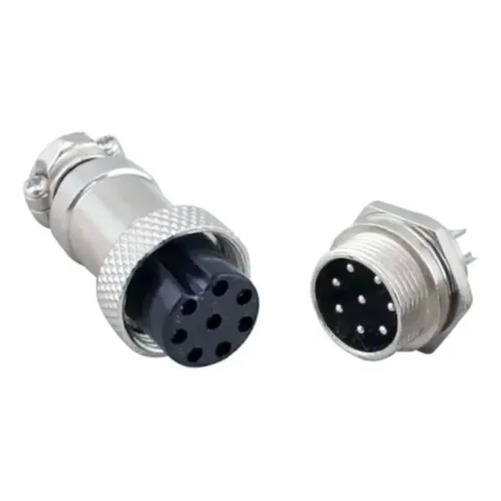 Conector Para Balança Digitron 8 Vias Macho E Fêmea