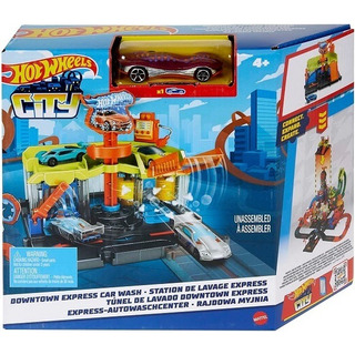 EstaciĂłn De Lavado Hot Wheels City Mattel Hdr27 Express EstaciĂłn De Lavado Hot Wheels City Mattel Hdr27 Express