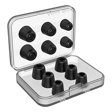 6 Pairs Puntas De Espuma Para Auriculares New Bee - Envío G
