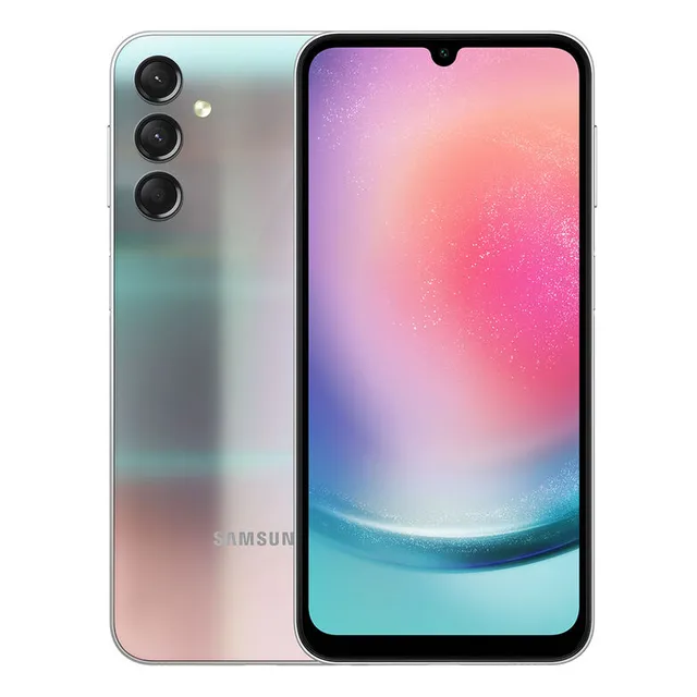 Samsung Galaxy A24 Dual SIM 128 GB prata 4 GB RAM - Bom (Recondicionado)
