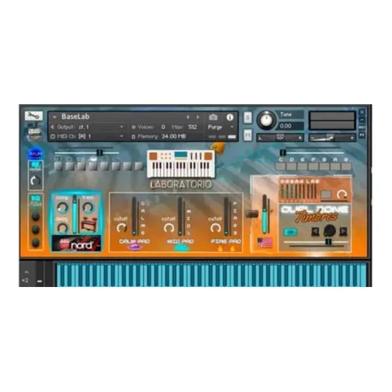 Baselab + Synthlab Full Para Kontakt