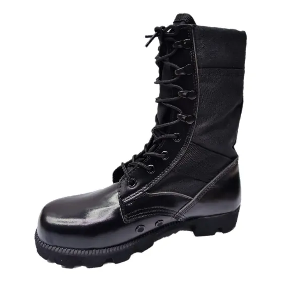 Botas Borceguies Modelo Jungla Cuero Box