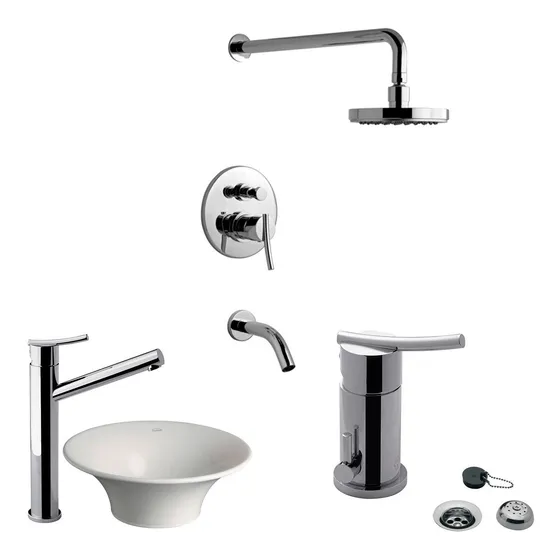 Combo Fv Libby Baño Completo 0189/39 + 0106/39 + 0181.02/39c