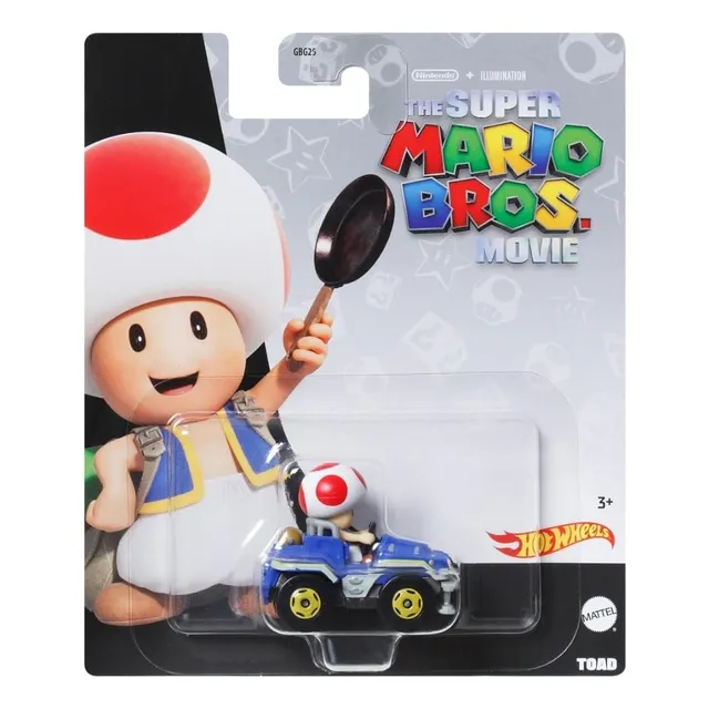 Carritos Hot Wheels Mario Kart Toad Escala 1:64 Hotwheels