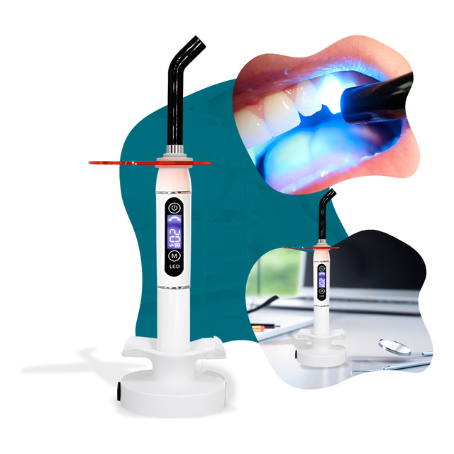 Fotopolimerizador Odontológico Cura Resina 1 Seg Sem Fio Fotopolimerizador Odontológico Cura Resina 1 Seg Sem Fio