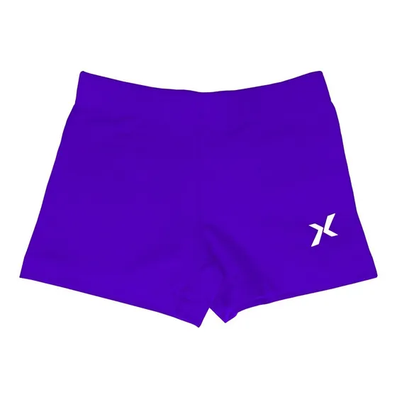 Short Licra De Niña Morado Suxess 