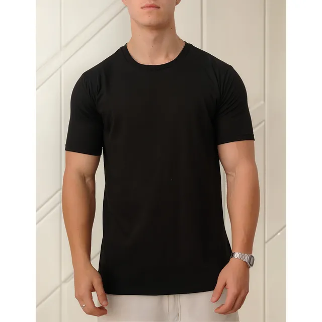 Remera Lisa 100% Algodón Jersey 24/1  Peinado Premium 