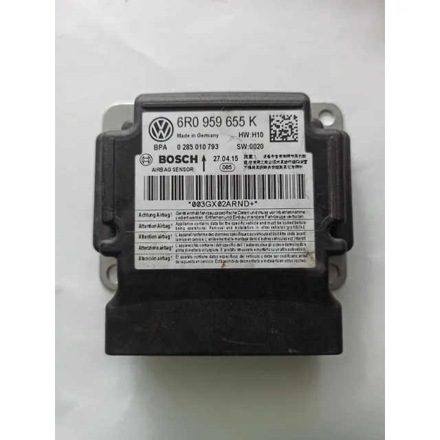 Módulo Control Airbag 6r0 959 655 K Polo Sin Uso Original