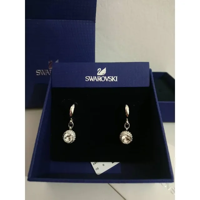 Zarcillos Originales De Swarovski, Usados