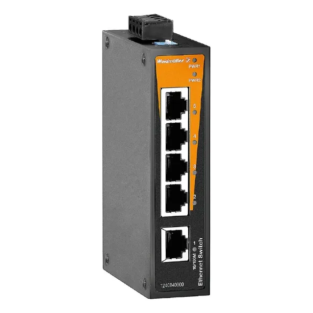 Switch autogestionable Weidmüller IE-SW-BL05-5TX