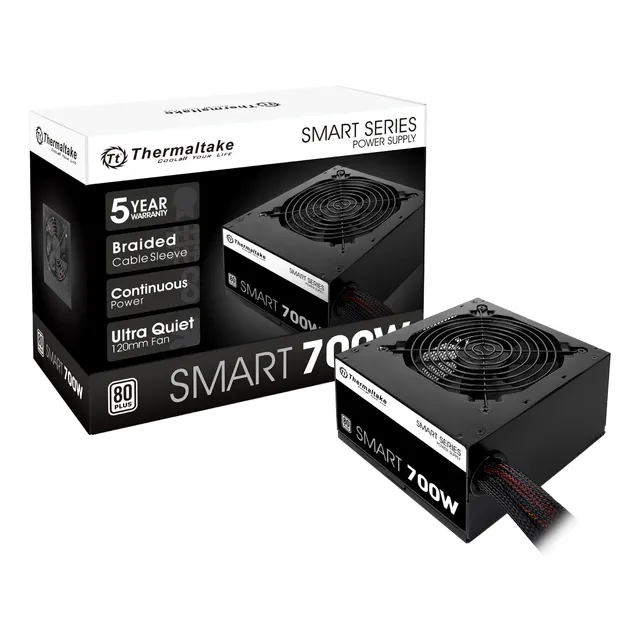 Fuente De Alimentación Thermaltake Smart 700w 80+ White Cert